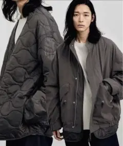 【WYM LIDNM】LAYERED 3WAY MILITARY BLOUSON