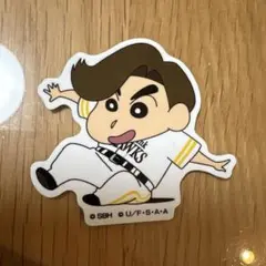 周東佑京　ダイカットステッカー　しんちゃんコラボ