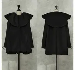 bow.a ボウエー アウター コート ブラック フリーサイズ