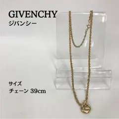 正規品 ジバンシー GIVENCHY ゴールド チェーンネックレス 39cm