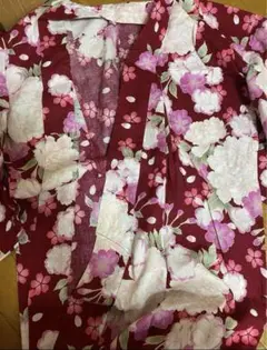 浴衣 赤 ピンク レディース