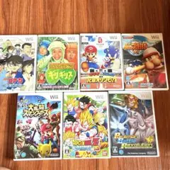 wiiソフト 7点セット