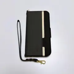 iPhoneケース　手帳型　2022iPhone Pro MAX ブラック