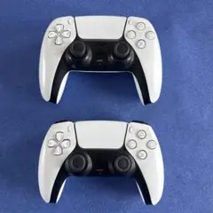 PS5 コントローラー 2台セット（操作未確認 ジャンク品 修理・部品取り向け）