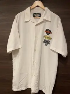 Harley-Davidson 半袖シャツ XL ホワイト