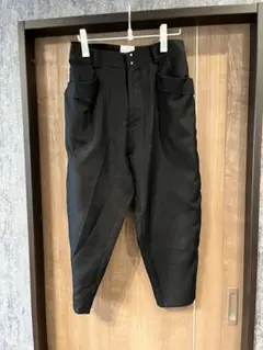 【美品】SISE／ポンチスラックス／ブラック 2025年最新】Sise スラックスの人気アイテム - メルカリ