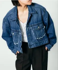 【新品未使用】bonum×リーバイス ボナム　denim coat ワンピース 2025年最新】bonum デニムジャケットの人気アイテム - メルカリ