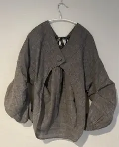 美品 スクランプシャス リネン トップス ノースリーブ リンネル