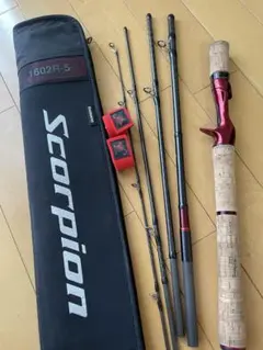 新品-レア-早い者勝ち　シマノ　スコーピオン1602r-4 超希少極上美品シマノ 00 スコーピオン 1602R-4 4ピース パック