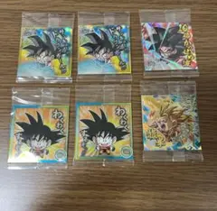 第１０弾ドラゴンボール超戦士シールウエハース超 最強への大冒険 6枚セット