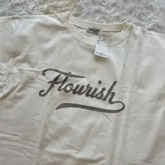 サマンサモスモス　袖口配色ロゴtシャツ 新品未使用