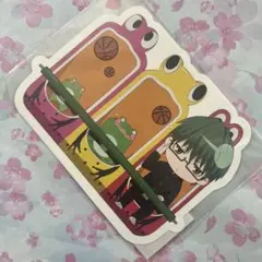 ★黒子のバスケ花やしきダイカットポスカ・緑間★