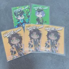 ツイステ　グリヒル　特典　カード　レオナ　マレウス　シルバー　セット