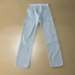 90s USA製 Levi‘s 501 先染め グレー デニムパンツ 29X34