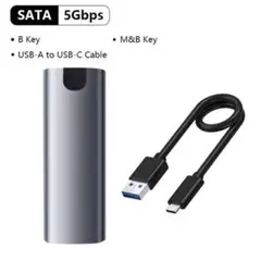 【新品・匿名配送】M.2 SSD 外付けケース USB3.1 sata