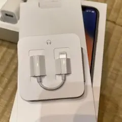 新品純正アップル　変換アダプタ アップル イヤホンジャック 未使用