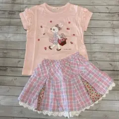 KP mimiちゃん Tシャツ スカパン 110cm