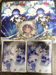 マギアレコード　七海やちよ　ポストカード　特典　クリアカード　8th 缶バッジ