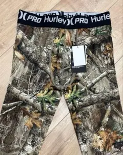 【新品未使用】hurley インナーパンツ　リアルツリーカモ柄 迷彩 M