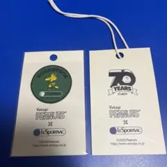 アイロンシール　レスポートサック スヌーピーのウッドストック未使用品　ワッペン