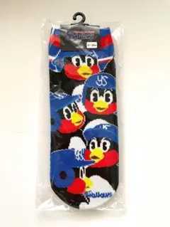 つば九郎 ジャガードソックス つば九郎だらけ ヤクルトスワローズ くつ下 靴下