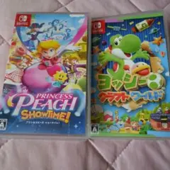 Switch　プリンセスピーチ　ヨッシークラフトワールド　セット