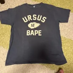 アーサスベイプ　Tシャツ 03 L ネイビー　ape エイプ
