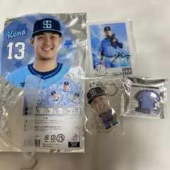ライオンズフェスティバル　うちわキーホルダー ビッグフェイス　トレカ　高橋光成