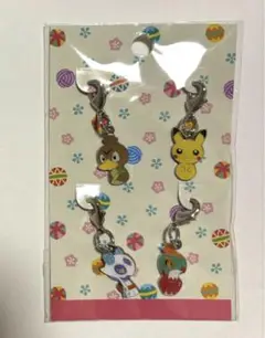 ポケモン こけしめたるちゃーむ ピカチュウ カモネギ ルチャブル ユキメノコ