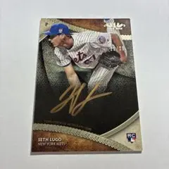 topps tier one Seth Lugo RC auto /25