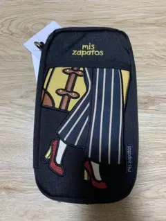miszapatos 縦長ポーチ　財布　通帳　大容量　ショルダー