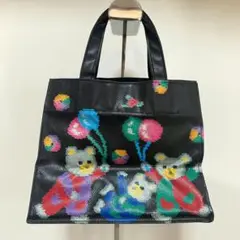 【美品】フェイラー ハンドバッグ ミニバッグ レッスンバッグ 熊 クマ