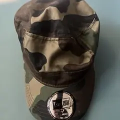 New Era 迷彩フィッテッドキャップ 7 1/2