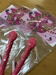【美品】浜崎あゆみ　会場限定LIVEグッズ　光るうちわ　2本セット