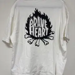 BRAVE HEART Tシャツ Mサイズ ホワイト