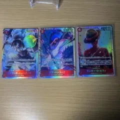 ワンピース　SR3枚