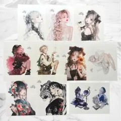 ⑬cotton melody様 オリジナルステッカー 10枚セット
