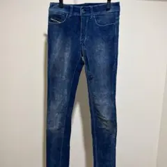 【美品】DIESEL ディーゼル ベロア調 スキニージーンズ