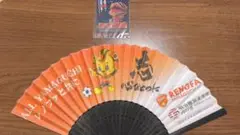レノファ山口 応援扇子　カード　レノ丸　非売品　まとめ売り　当時物