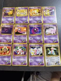 ナツメのシリーズ　旧裏　12枚セット