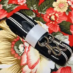 COACH★コーチ★カーゴショルダーストラップ★バッグ用★ブラックストライプ単品