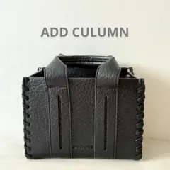 【美品】ADD CULUMN アドラカラム 黒 ショルダーバック