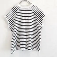 デビロック　ストライプ ラグランスリーブ Tシャツ 140cm