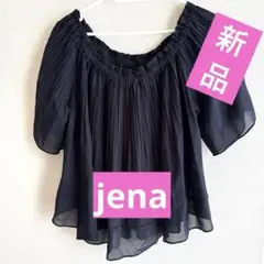 ★新品タグ付き★Jena エスパス メルヴィユ★シフォンブラウス フリーサイズ★