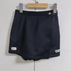 TSP 巻きスカート風パンツ ゲームパンツ S ブラック JTTA公認