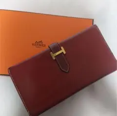 本日 SALE☆HERMES エルメス長財布べアン
