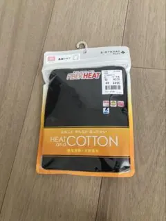 HEAT COTTON ブラックシャツ肌着