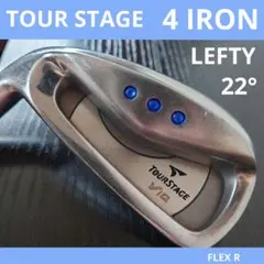 ツアーステージViQ4番ロングアイアンレフティゴルフクラブ初心者中古メンズ左利き