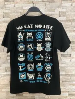 カツミアートスタジオ ノーキャットノーライフ Tシャツ