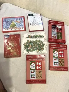 新品未使用三セットクリスマスカードコレクション